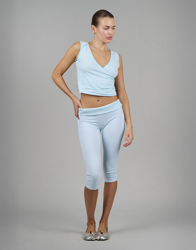 Love and Nostalgia - No Biggie Top - Pale Blue