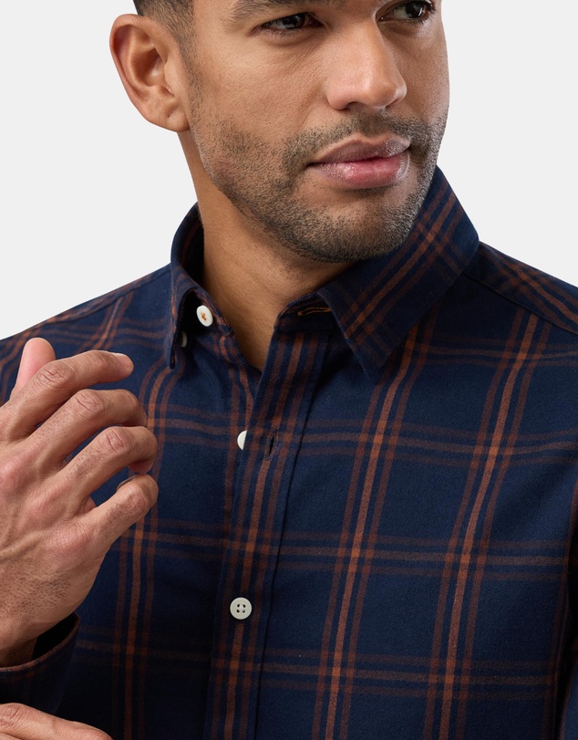 Brooksfield - Casual Brushed Cotton Shirt