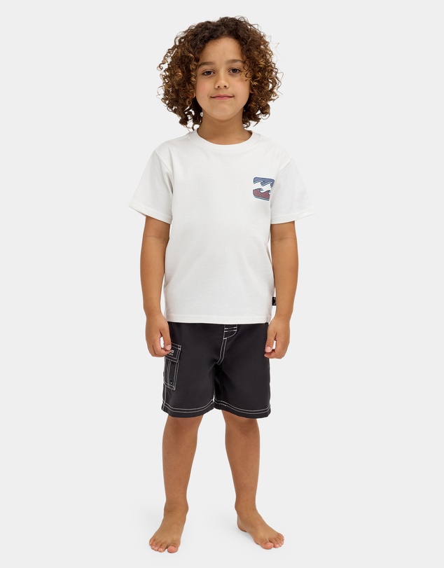 Billabong - Boys 2 to 7 Groms Heritage Arch T-Shirt