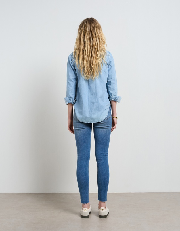 DRICOPER DENIM - Valiant Sunbleach Denim Shirt