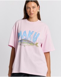 MAKU - Trout Oversize Tee