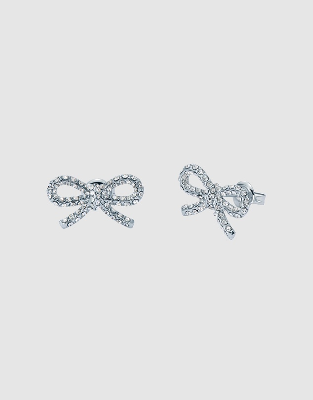 Ted Baker - RIBECCA: Crystal Ribbon Bow Stud Earrings