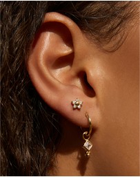 Arms Of Eve - Gardenia Studs - Stone