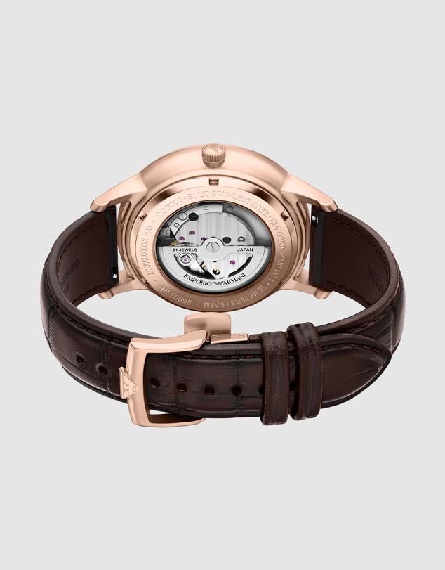 Emporio Armani - Brown Analogue Watch