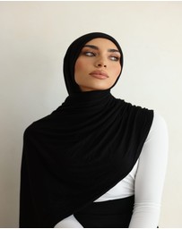 Mod Squad - Luxe Jersey Hijab- Midnight