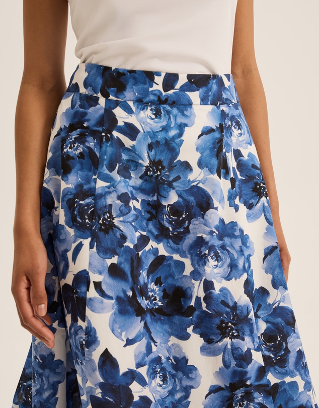 Review - Elizabeth Floral Midi Skirt