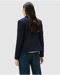 Tommy Hilfiger - TH Crest Embroidery Slim Fit Blazer