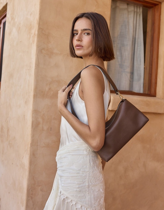 VESTIRSI - Clara Chocolate Shoulder Crossbody Bag