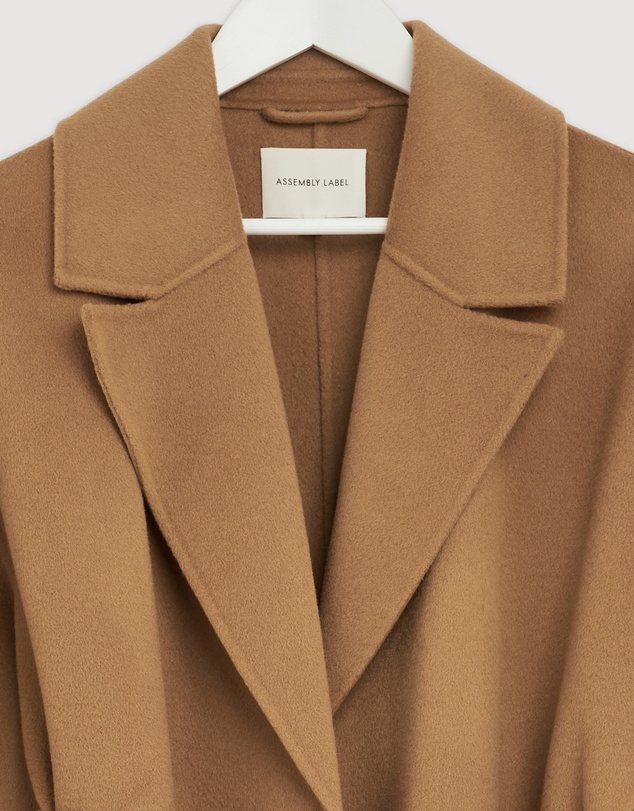 Revibe - Repaired Assembly Label Ivy Wool Coat - AU 8