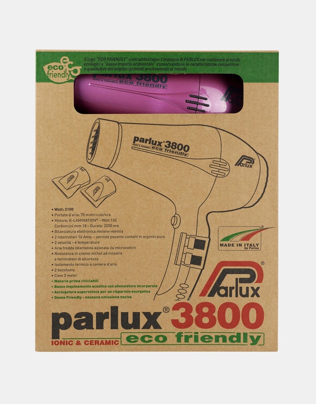 Parlux - Parlux 3800 Ceramic & Ionic Dryer 2100W - Pink