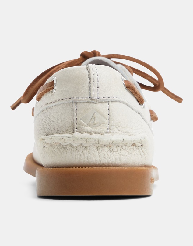 Sperry - A/O 2-Eye Leather White Gum- Women's