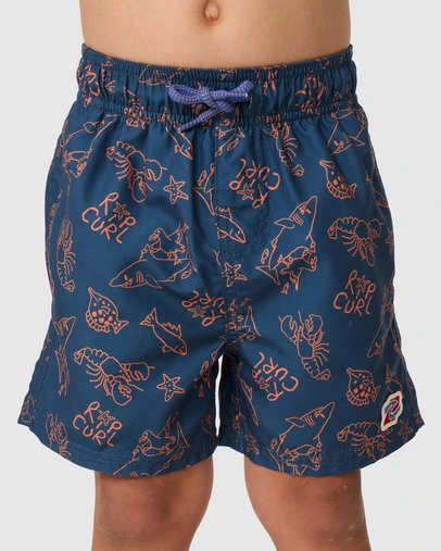 Rip Curl - Ocean Party Volley Shorts - Kids