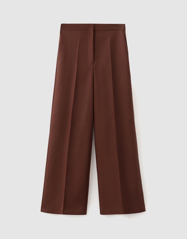 M.N.G - High-Waisted Lyocell Trousers