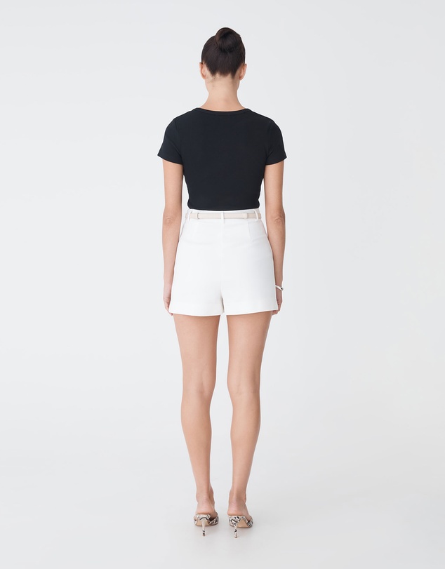 Forcast - Devon Scoop Neck Rib Tee