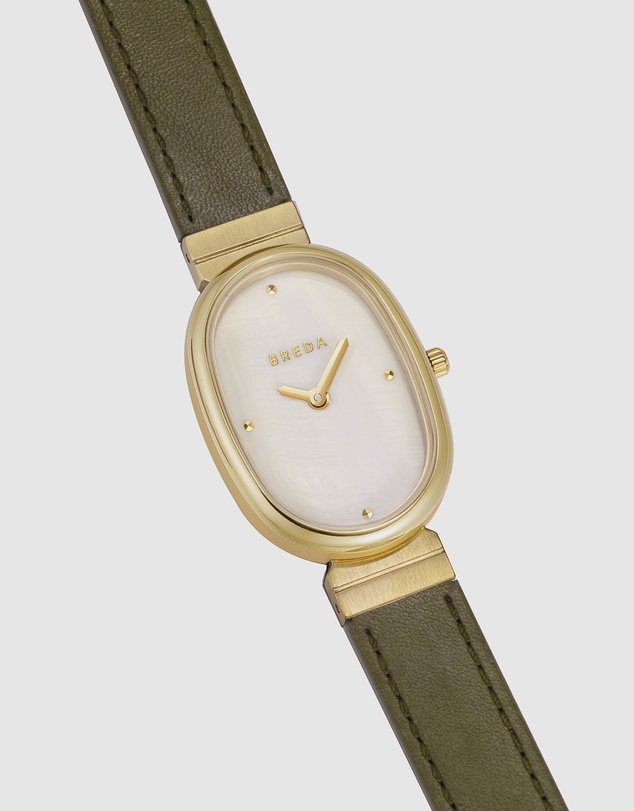 Breda - Jane 1764d Leather Band Watch, 23mm