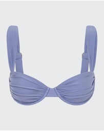 Vacay Swimwear - Rhodes Top Lavender