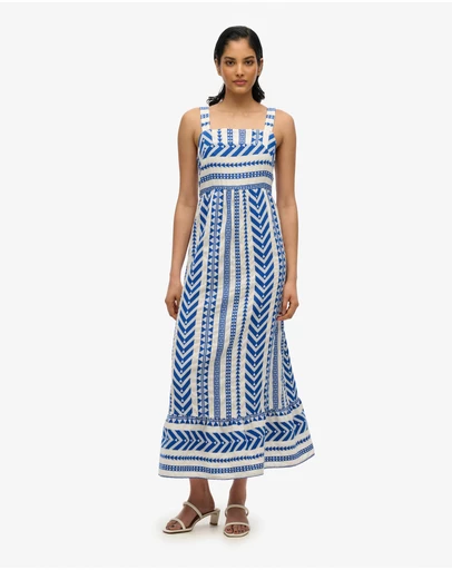 Superdry - Statement Tiered Maxi Dress