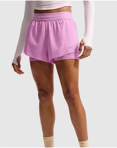 Nike - Swift Dri-FIT Mid-Rise 2-in-1