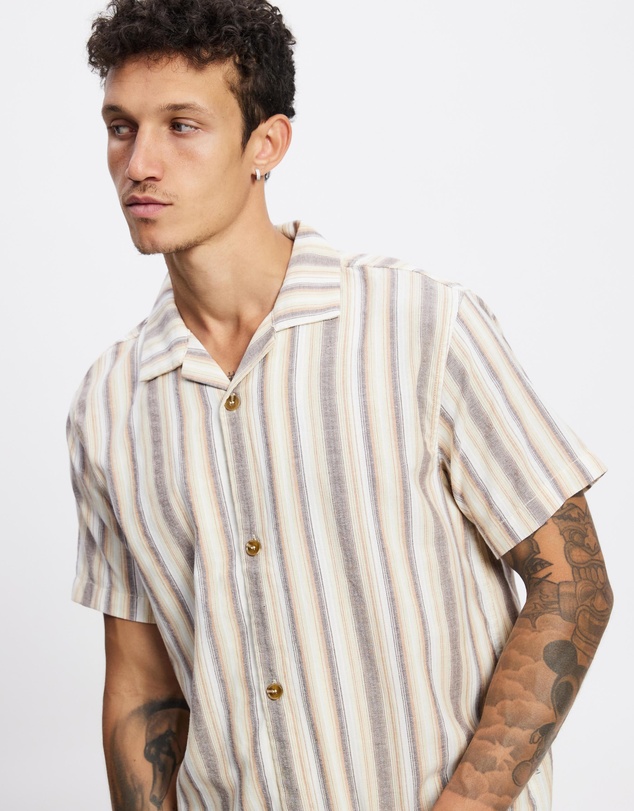 Rhythm - Vacation Stripe SS Shirt