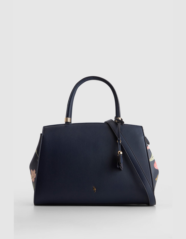 Laura Jones - Cherry Floral Tote Bag