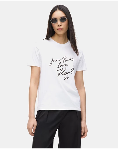 Karl Lagerfeld - With Love T-Shirt