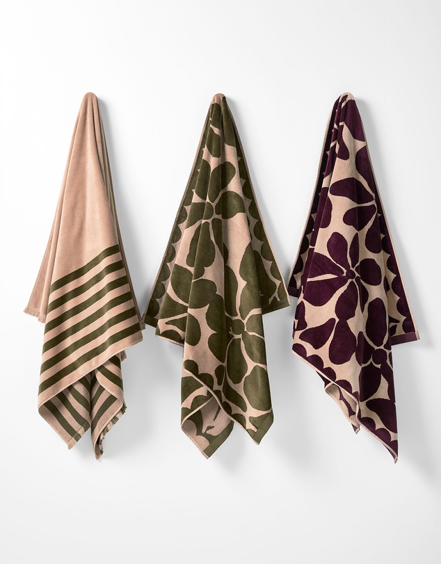 Aura Home - Palma Petal Australian Cotton Beach Towel