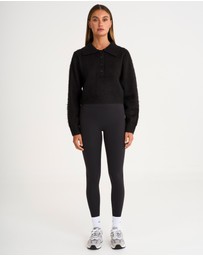 All Fenix - 1/2 Button Polo Knit