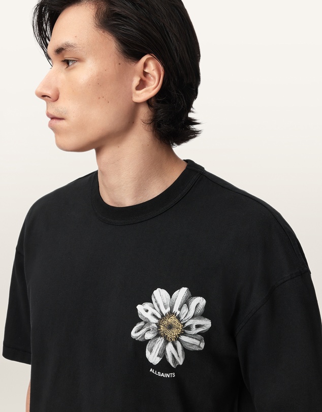 AllSaints - Petals SS Crew T-Shirt