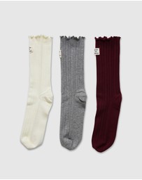 Belle & Bloom - Beloved 3 Pack Socks