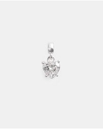 Daniel Wellington - Heart White Crystal Charm S925