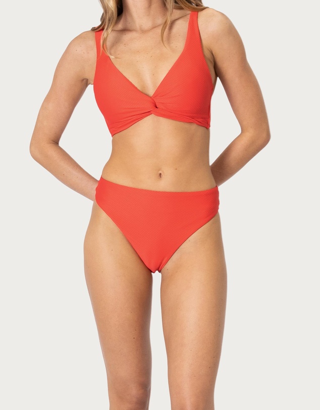 Baku Swimwear - Rococco High Waist Cheeky Bikini Bottom
