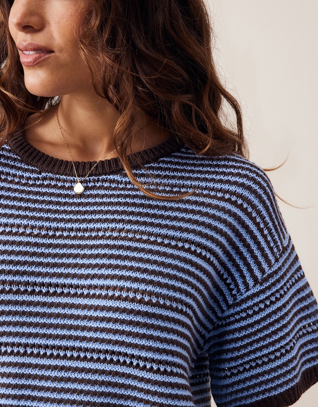 Ceres Life - Nina Boxy Knit Tee