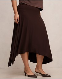 Forever New Curve - Ariel Curve Godet Hanky Hem Skirt