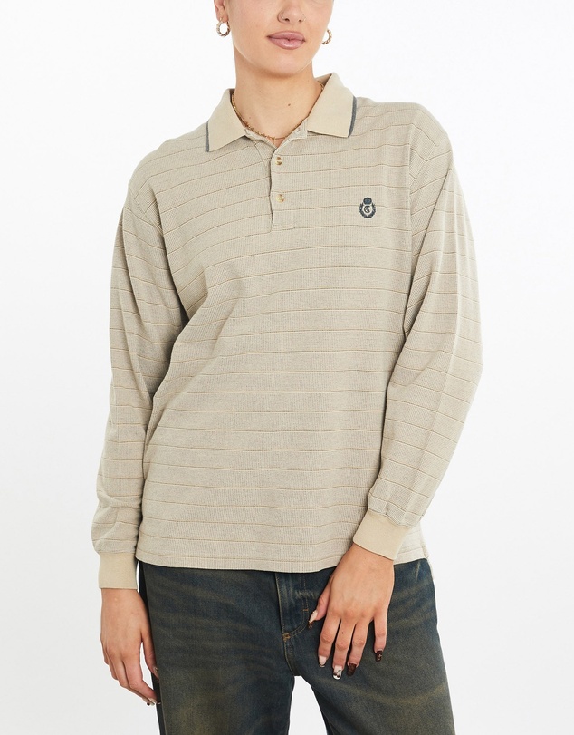 Vintage by The Real Deal - Pre Loved - Vintage Chaps Ralph Lauren Long Sleeve Polo Shirt