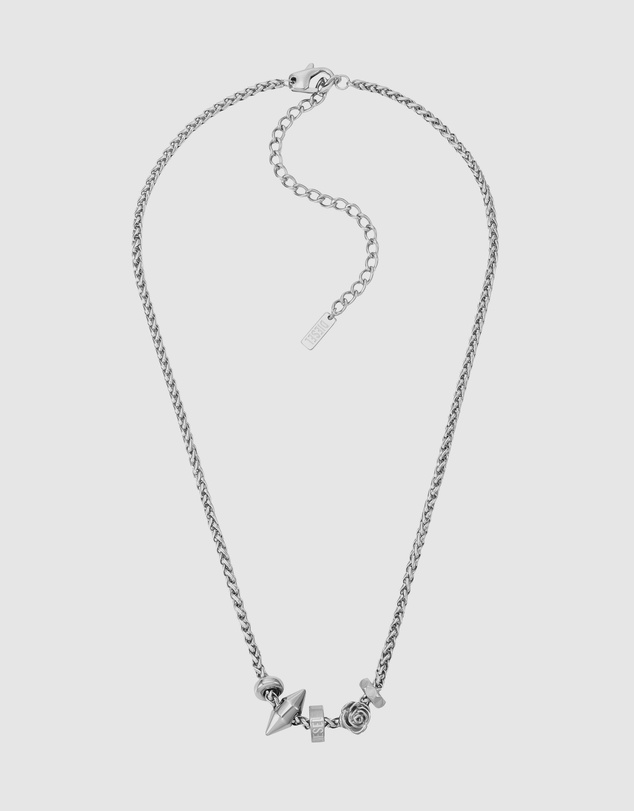 Diesel - Silver-Tone Necklace