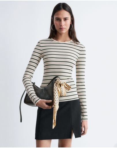 Beige & Black