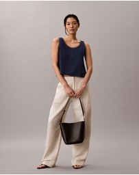 Calvin Klein Jeans - Denim Draped Tank Top