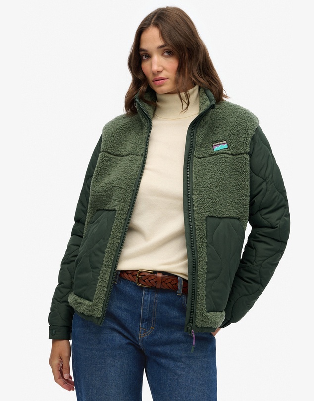 Superdry - Fleece Hybrid Jacket