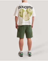 Doucette - Green Apples Compact Tee