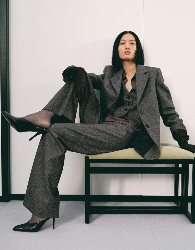 M.N.G - Speckled Wool Trousers