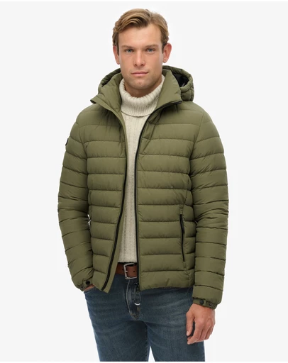 Superdry - Hooded Fuji Padded Slim Fit Jacket