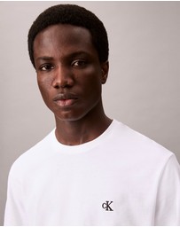 Calvin Klein Jeans - Embroidered Monogram Logo Relaxed T-Shirt