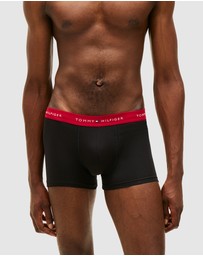 Tommy Hilfiger - 5-Pack Signature Repeat Logo Waistband Trunks