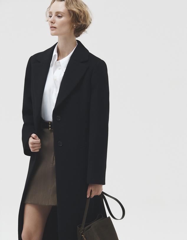 Country Road - Wool Felt Long Coat