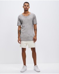 Surrounded By Ghosts - The Platinum French Terry Track Shorts