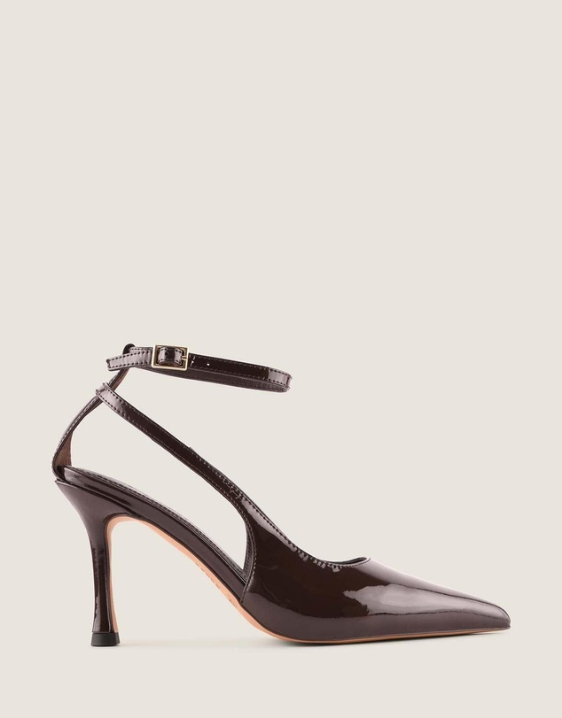 Shelly Shen - Hera High Heel Pumps Brown Leather