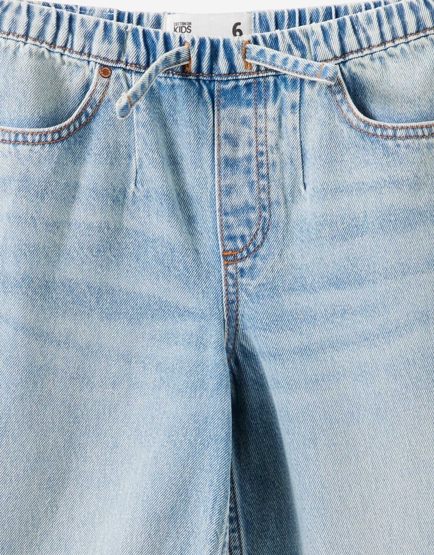 Cotton On Kids - Relaxed Wide Leg Denim Jean