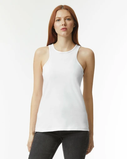 American Apparel - Women's Racerneck CVC Tank
