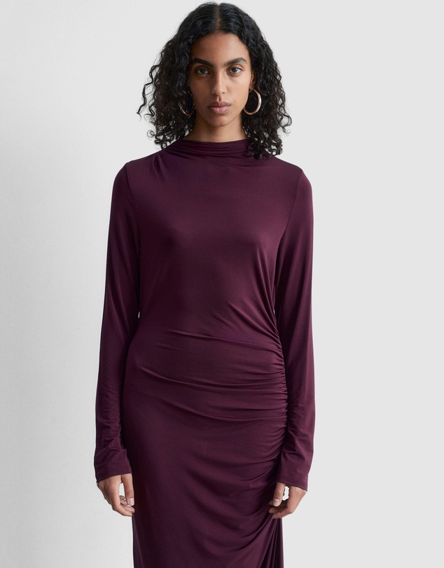 & Other Stories - Gathered Midi Dress