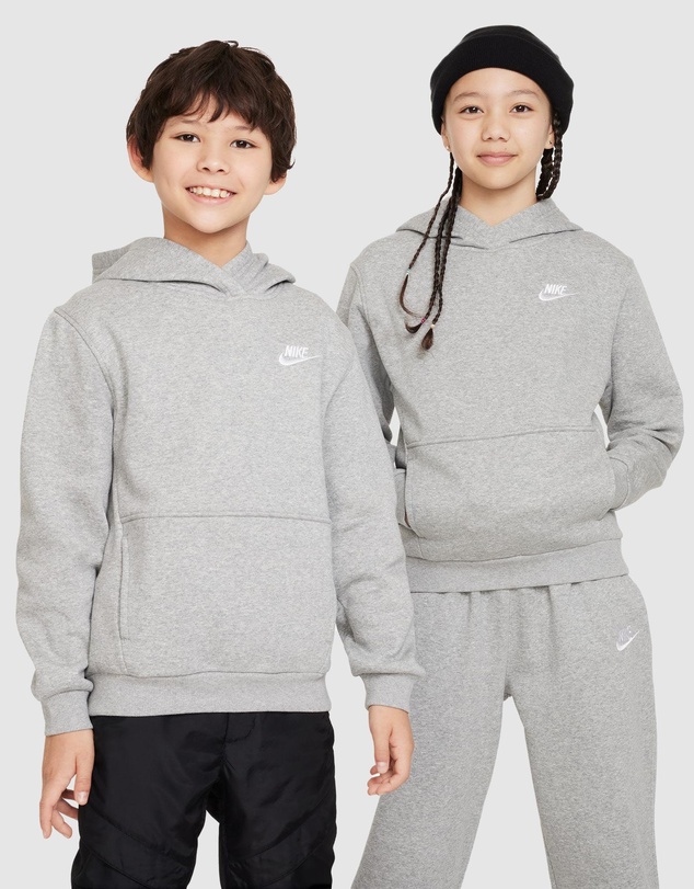 Nike - Big Kid's Club Fleece Pullover Hoodie - Kids